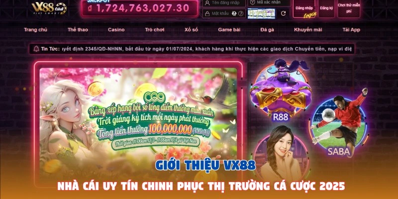Giới thiệu đôi nét về nhà cái uy tín Vx88