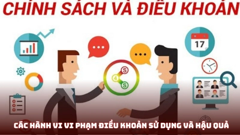 Các hành vi vi phạm điều khoản sử dụng tại Vx88 và hậu quả Các hành vi vi phạm điều khoản sử dụng tại Vx88 và hậu quả